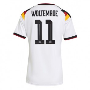 Tyskland Nick Woltemade #11 Replika Hemmatröja Damer VM 2026 Kortärmad
